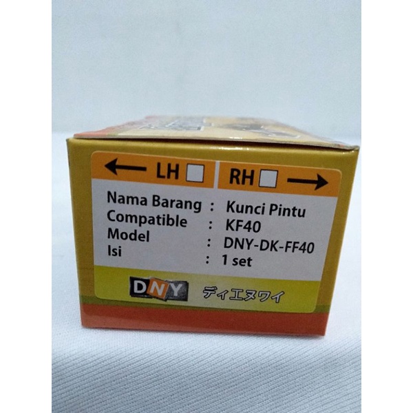 Harga Per Set untuk Kanan dan Kiri - Doorkey Door Key Kunci Pintu Toyota Kijang Grand Super 5K KF40