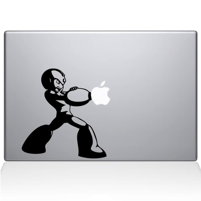 Decal Sticker Megaman Anime Kartun Lucu Stiker Laptop