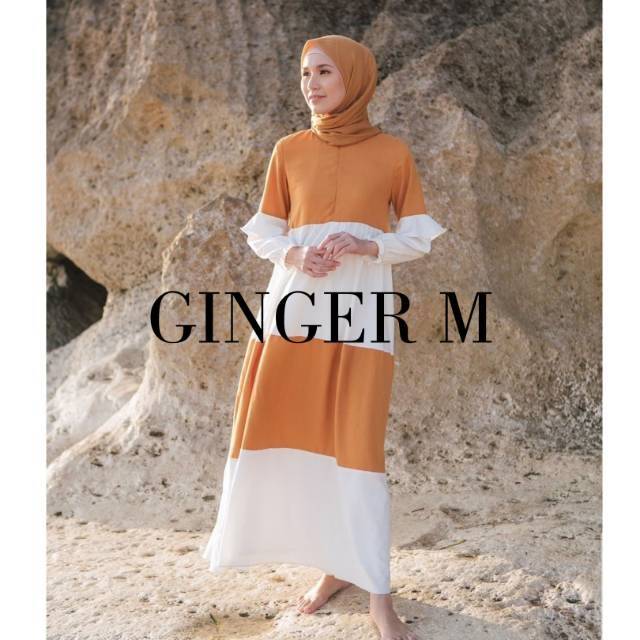 Baju Gamis Wanita Muslim AYUDIA DRESS BY WEARING KLAMBY