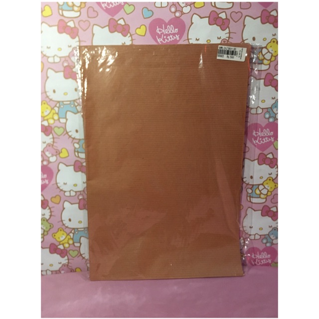 

Sampul Coklat Boxy Isi 20