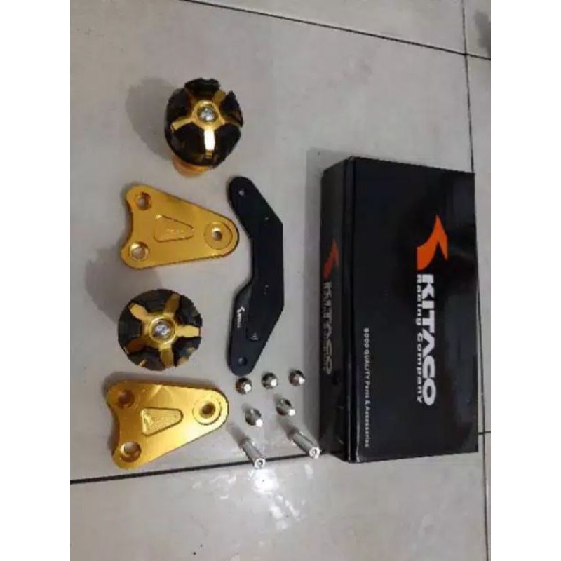 SLIDER JALU PELINDUNG KNALPOT YAMAHA NMAX AEROX LEXI KITACA KTC MODEL
