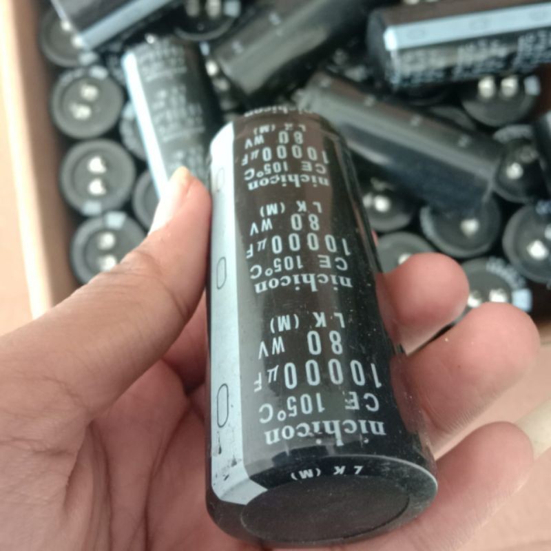 Elco 10000uf 80V Original nichicon