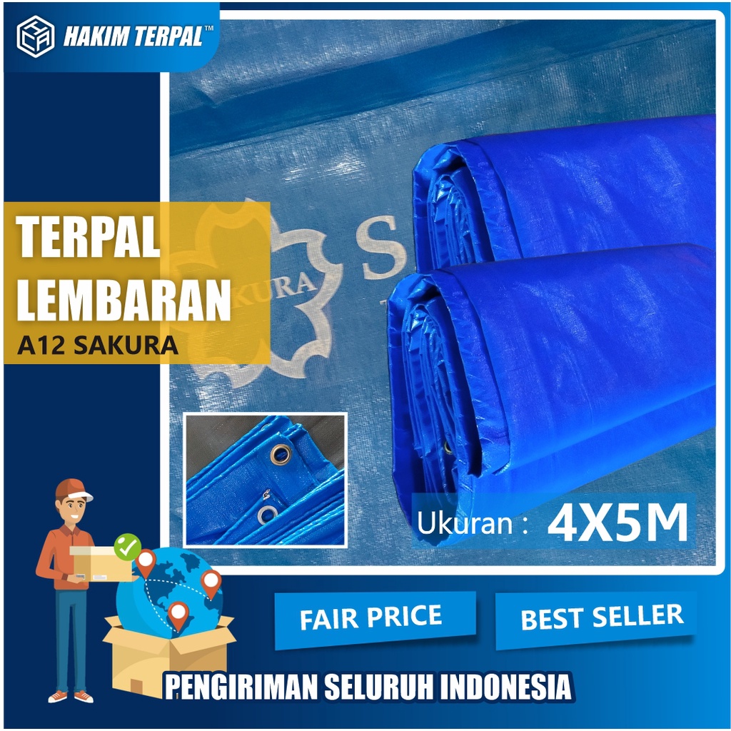 Terpal Lembaran 4X5 M A12 Sakura