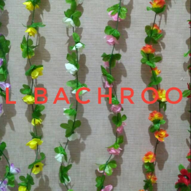 BUNGA MAWAR RAMBAT PLASTIK KECIL 100 B8331 BUNGA ARTIFICIAL HOME DEKOR BUNGA MAWAR PLASTIK