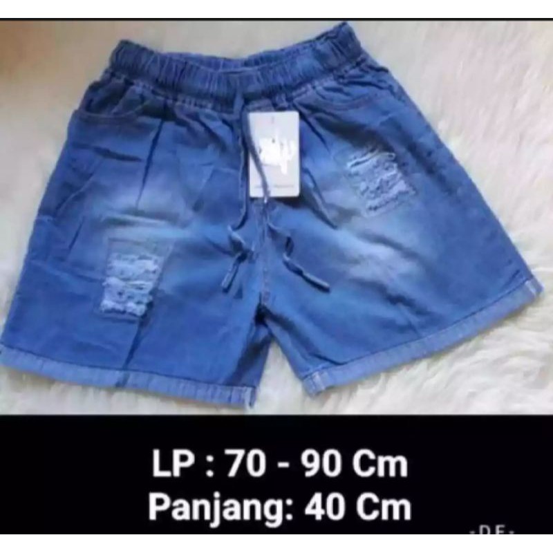 HOTPANTS JEANS SOBEK MIX RAWIS/CELANA PENDEK JEANS SOBEK RAWIS TERBARU