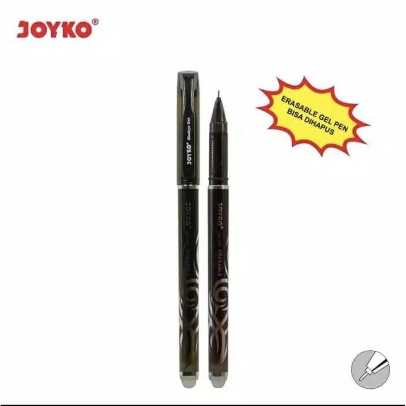 

JOYKO GP-279 0.5mm Gel Pen Shokyo Gel black Erasable pen 1 PACK / 12Pcs