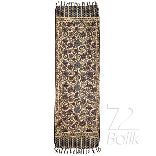 Syal Batik Premium Warna Krem Hijau 724296 030