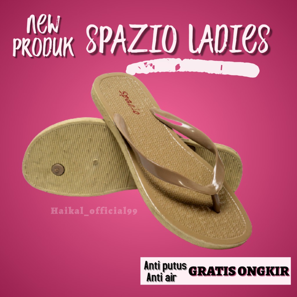 Sandal Jepit Spazio Cewek Terlaris // Sandal Karet Wanita Terlaris 2021