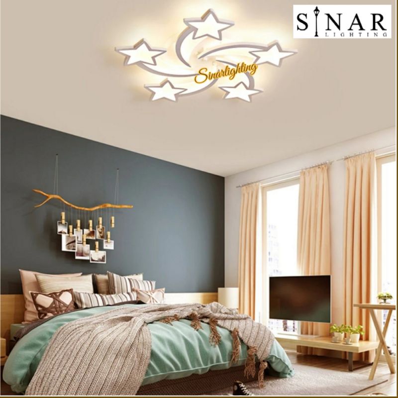 Lampu hias plafon LED Remote 50022/58