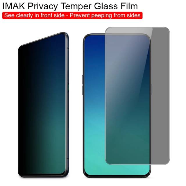 OPPO F11 PRO Tempered Glass Anti Spy Full Screen-TG Anti Gores Spy OPPO F11Pro  Privacy Premium