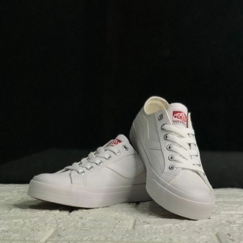 Sepatu Ventela public all white low high original 100% sepatu vantella