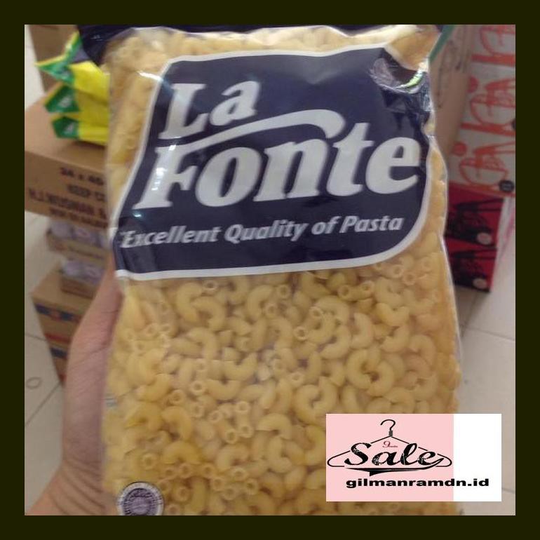 

S40Cgils Lafonte Macaroni / La Fonte / Macaroni / Rigate 500Gr Fls40Ggs