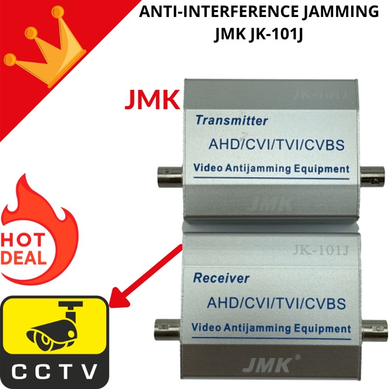 VIDEO ANTI-interference JAMMING JK101J VIDEO AMPLIFIER CCTV MONITOR SYSTEM