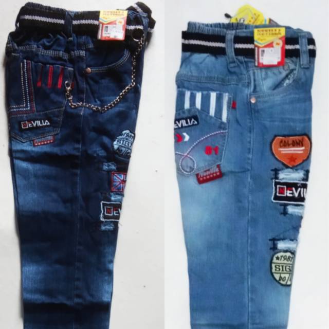 Celana  jeans panjang anak laki laki  keren