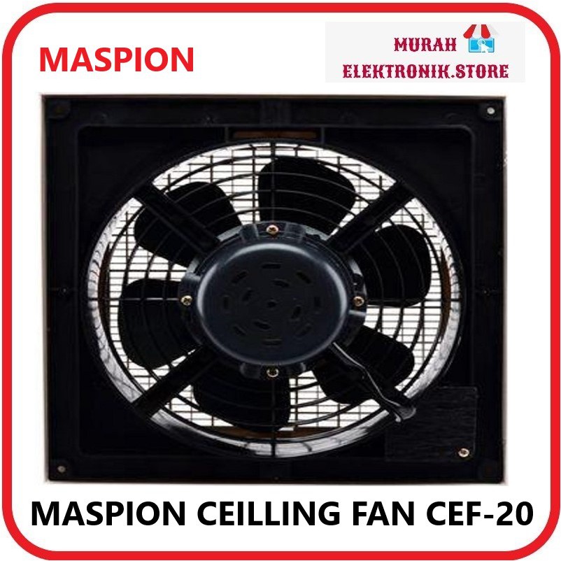 Maspion CEF 20 Exhaust Fan Plafon Langit / Kipas Hexos