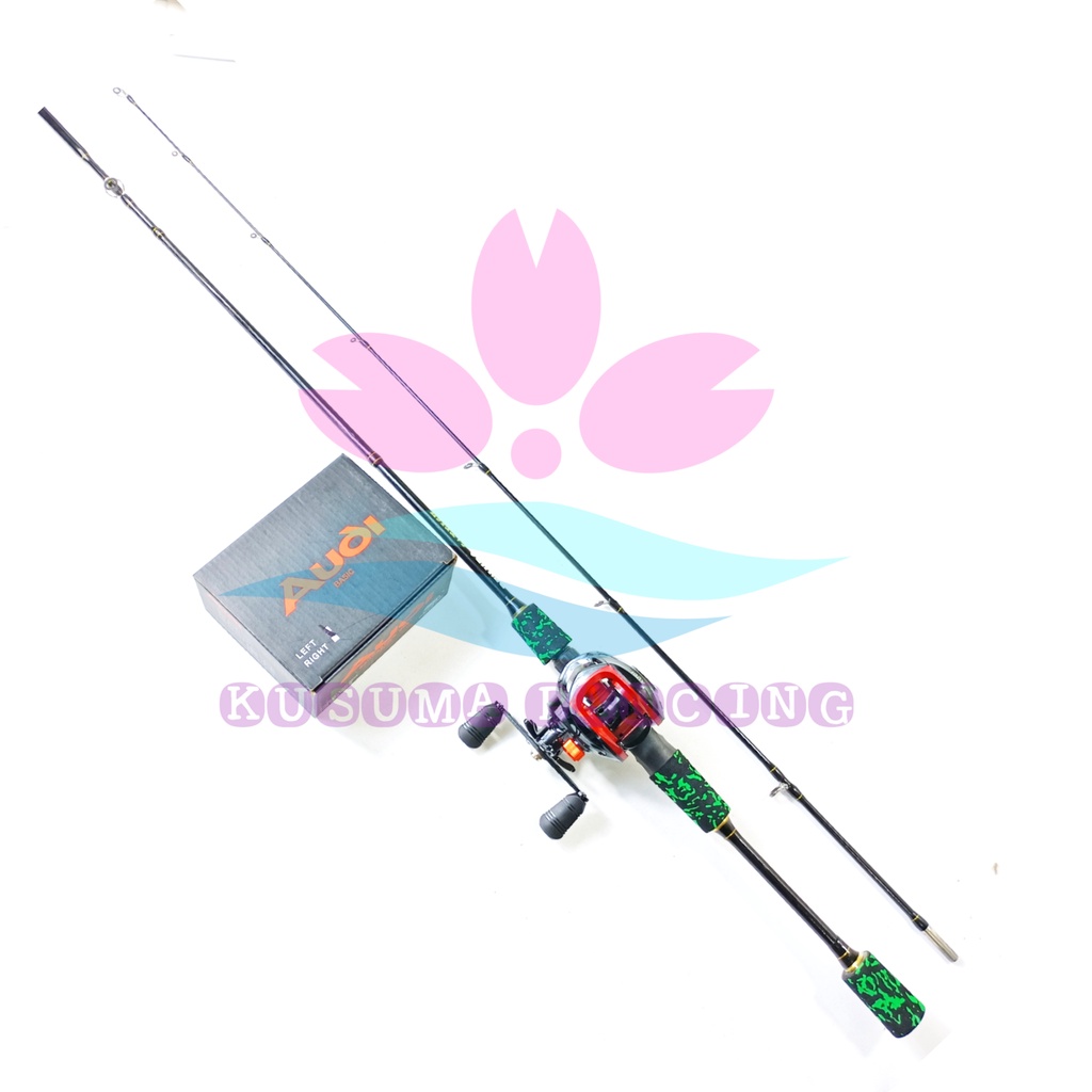 SATU SET JORAN BC BENJIRO CATFISH 165,180,198,210 REEL BC LIZARD AUDI
