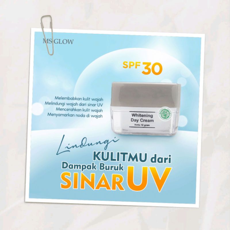 day cream - day cream ms glow - ms glow day cream - cream ms glow - krim ms glow - cream siang