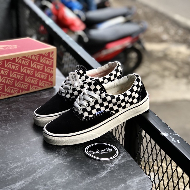 vans era anaheim checkerboard