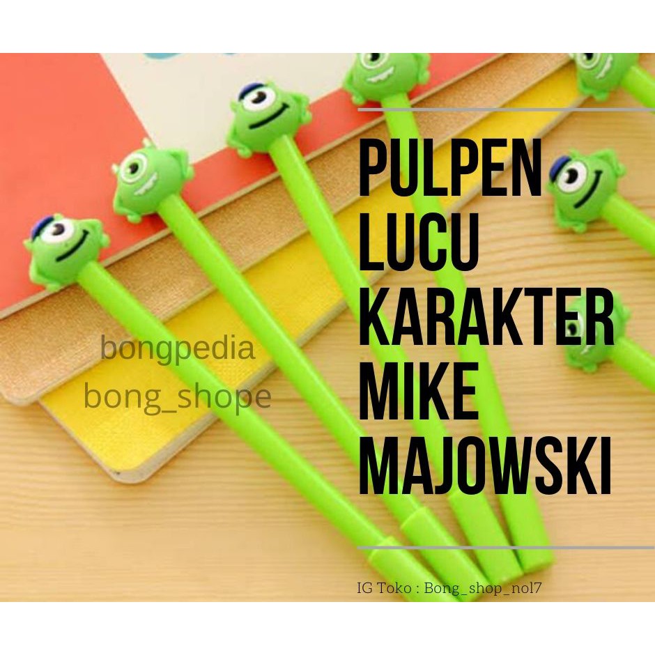 

Pulpen Lucu Karakter Mike Majowski|Pena Unik Karakter Mike Majowski|Pen Karakter Mike Majowski