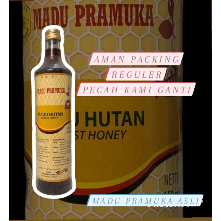 

MADU LEBAH LIAR/HUTAN PRAMUKA 650 ML
