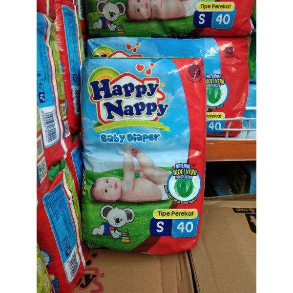 Happy Nappy Baby Diapers/ Happy Nappy Perekat S40/M40/L40