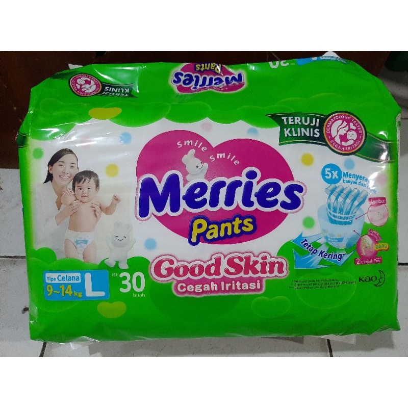 MERRIES Pants Good Skin NBS.40/M34 / L30 / XL26 - SUSU MURAH