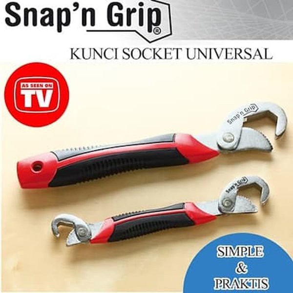 snap n grip Kunci Pas wrench kunci inggris kunci serbaguna E044