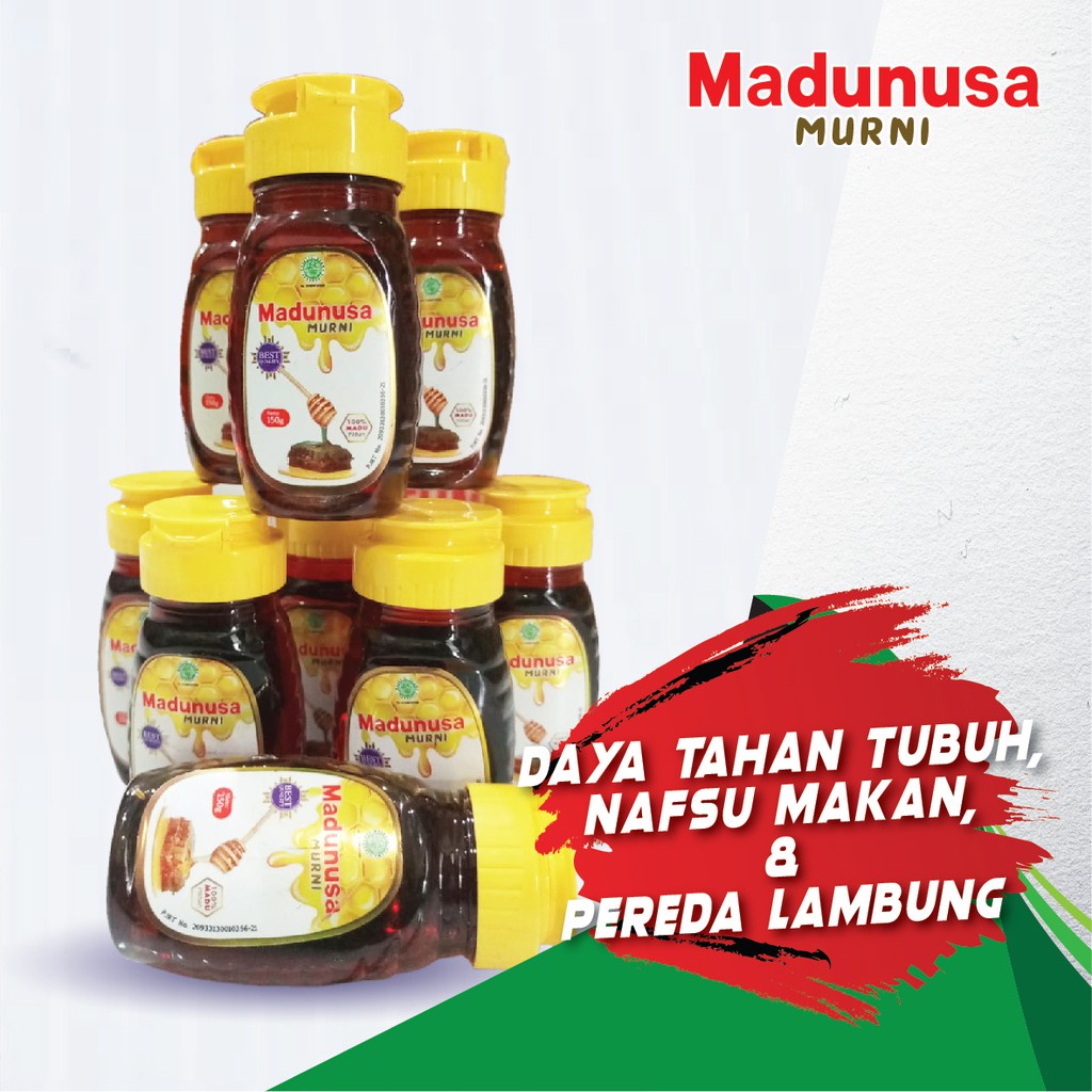 Madunusa Madu Murni Original 150gram Madu Asli