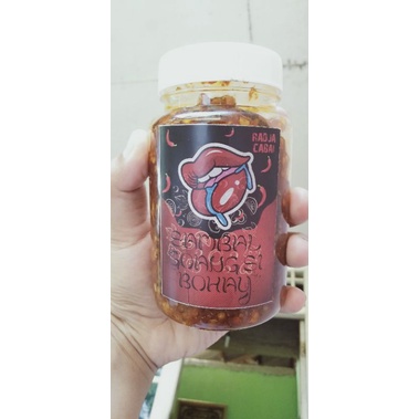 sambal matah/goang si bohay RADJA CABAI terjamin pedas nya