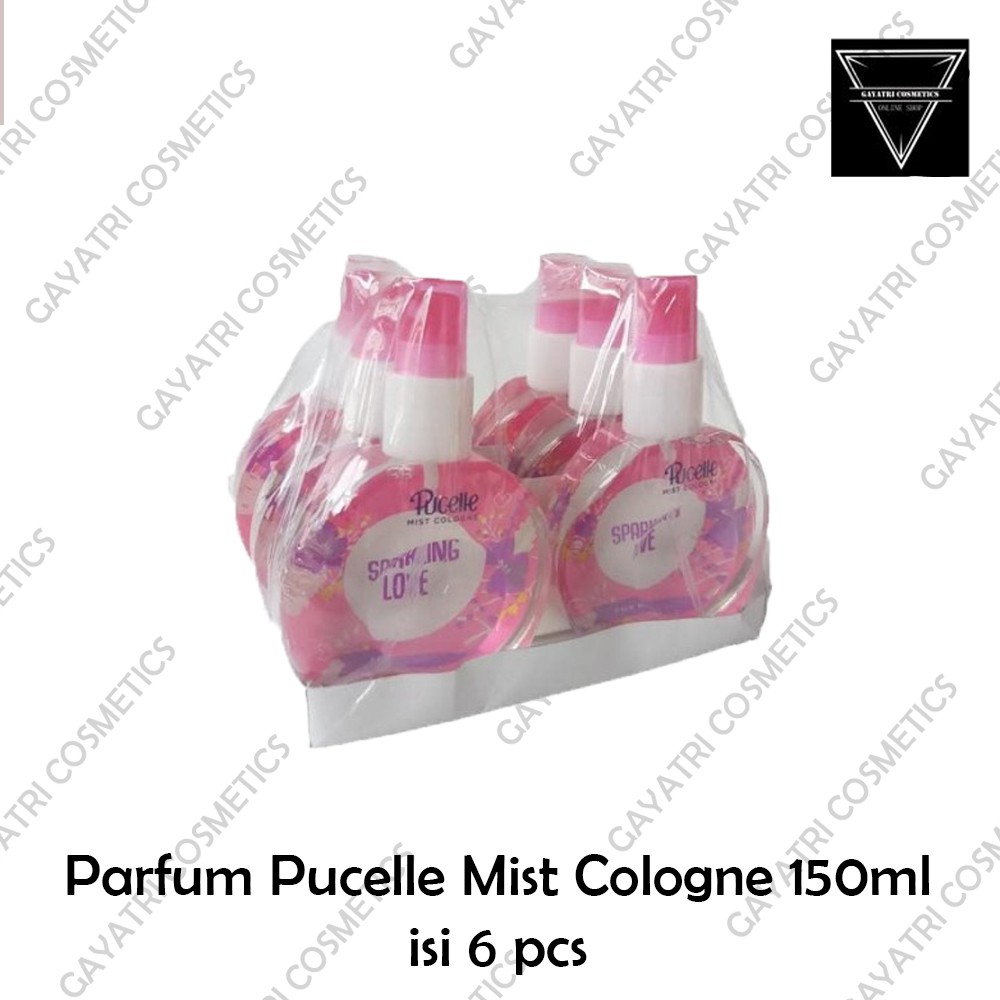 Parfum Pucelle Mist Cologne 150ml isi 6 pcs