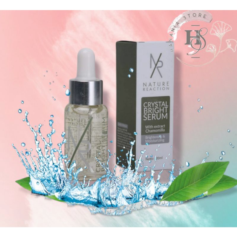 Serum NR Nature Reaction Crystal Bright Serum Wajah Glowing