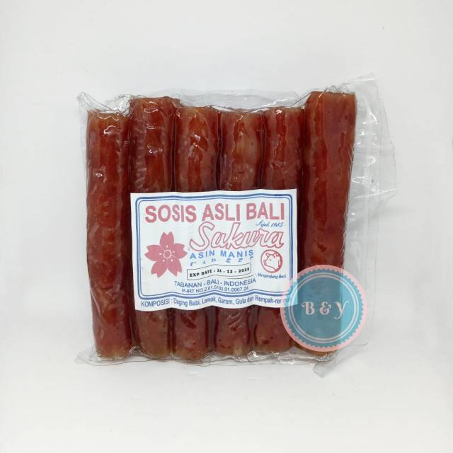 

Sosis Asli Bali Sakura (Lap Chiong)
