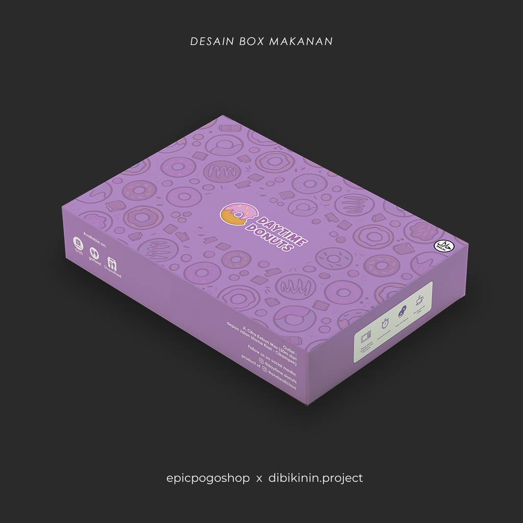 Jual Jasa Desain Box/ Kemasan Makanan Indonesia|Shopee Indonesia