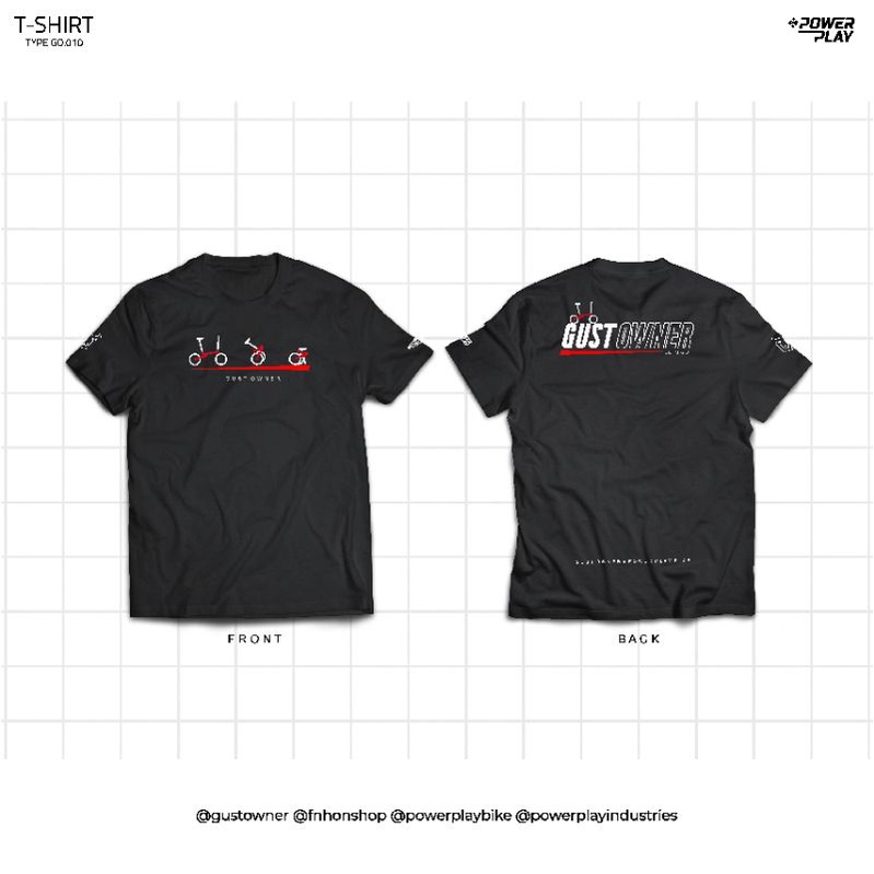 Tshirt Fnhon - Tshirt Fnhon Gust - Tshirt Gust Owner - Kaos Fnhon - Kaos Fnhon Gust - Kaos Gust Owne