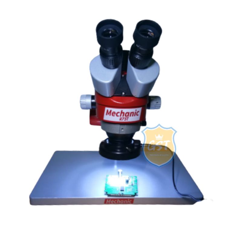 Mikroskop Stereo Mechanic R75T-B3 Trinocular Original