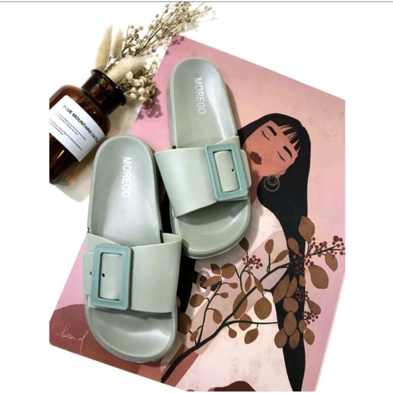 Sandal Slop Gesper Morego 3289W -1/Gesper LCR 2088-1-5