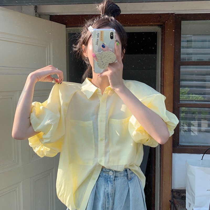 Blouse Hongkong Simple Vintage style --- Riana Blouse