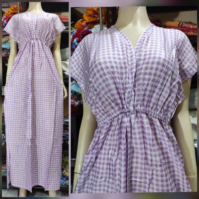 Daster Manohara jumbo panjang bali LD 120 PJ 130-25