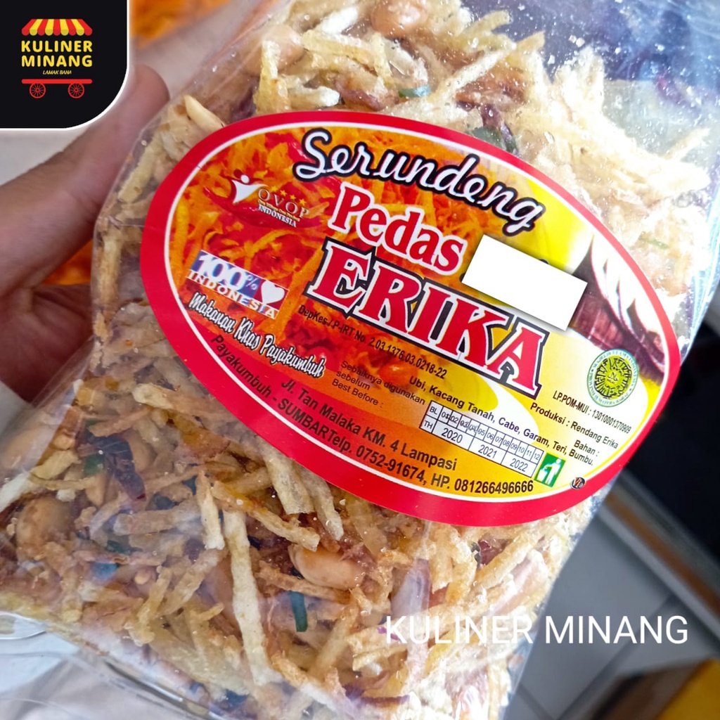 

Serundeng Kentang ERIKA Oleh Oleh Cemilan Payakumbuh Padang Khas Pariaman Jajanan Snack Kuliner Minang Kabau AX00