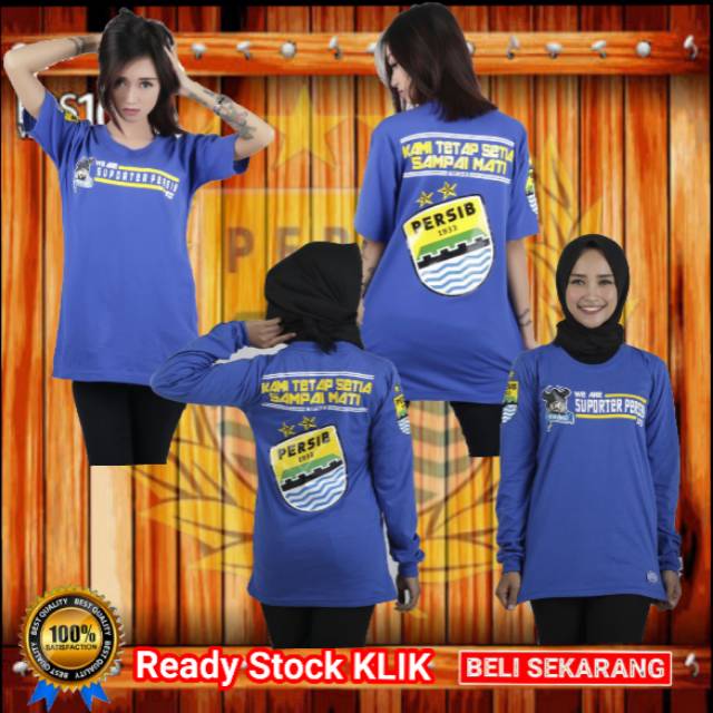 BAJU Persib we are panjang pendek pria wanita murahh