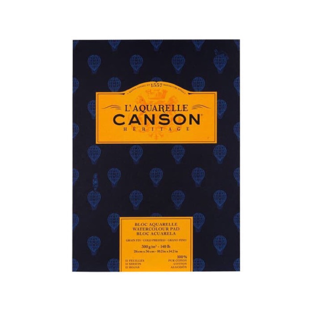 

CANSON HERITAGE WATERCOLOUR PAD