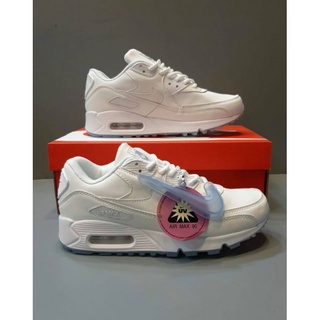 leather white air max