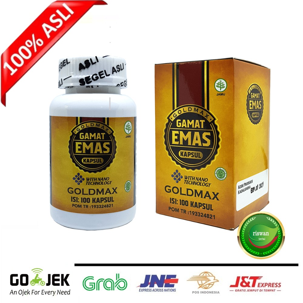 COD GOLDMAX WALATRA GAMAT EMAS KAPSUL 100% ORIGINAL JELLY GAMAT KAPSUL QNC