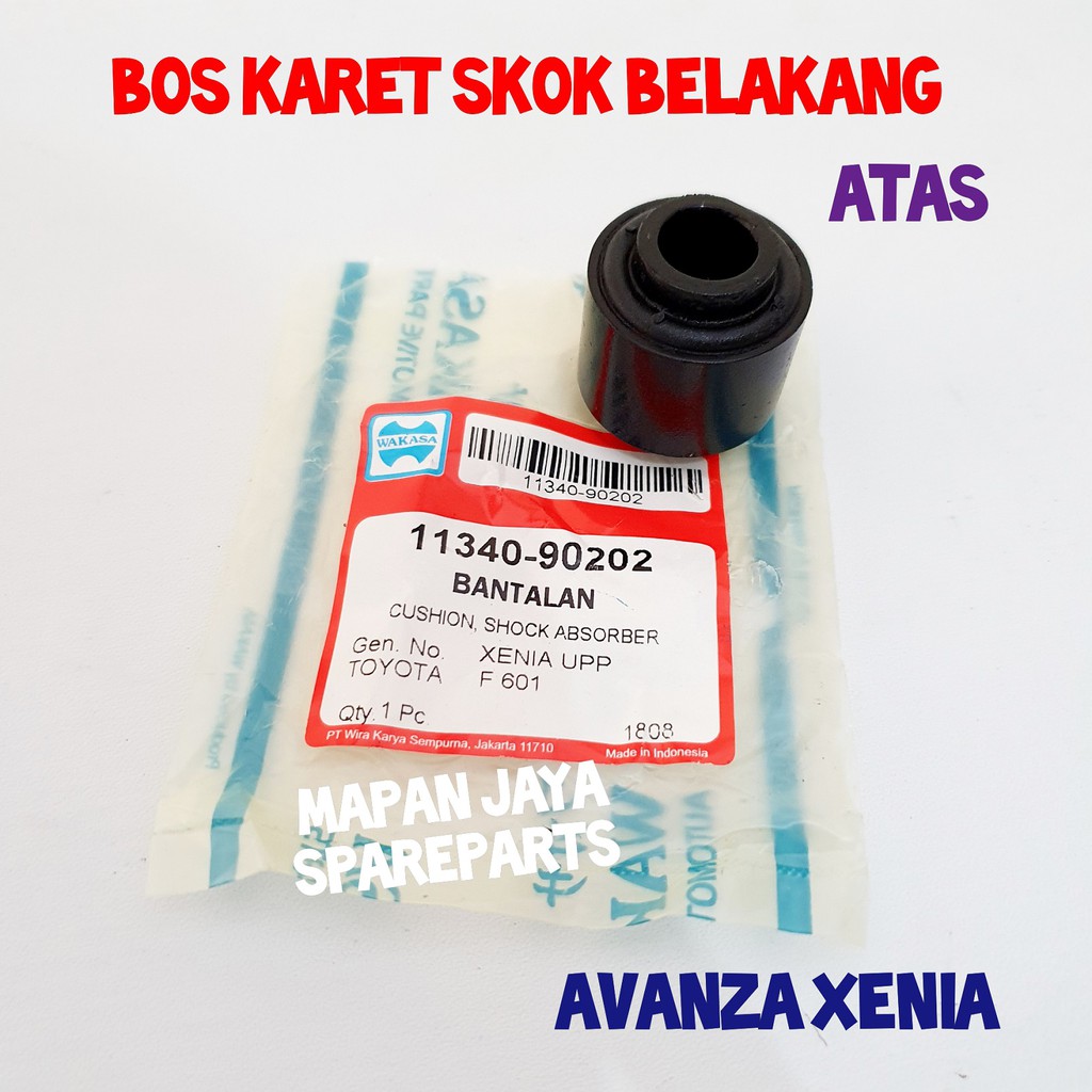 KARET BOS SHOCK BELAKANG AVANZA / XENIA / RUSH / TERIOS / GRANMAX (ATAS)