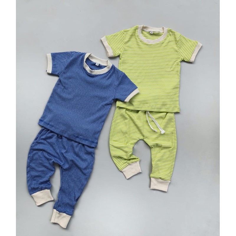 One Set Jogger Set Setelan Anak Laki Laki Cowok Perempuan Cewek / Kaos Anak dan Celana Panjang Joger