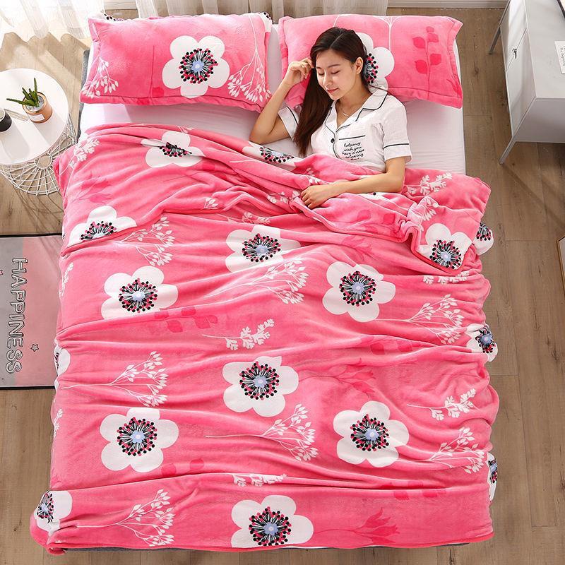 Selimut Bulu Halus 150x200 Motif Merah Dewasa Keren Terlaris Murah Asriyasashii Berkualitas-BUNGA PINK 140
