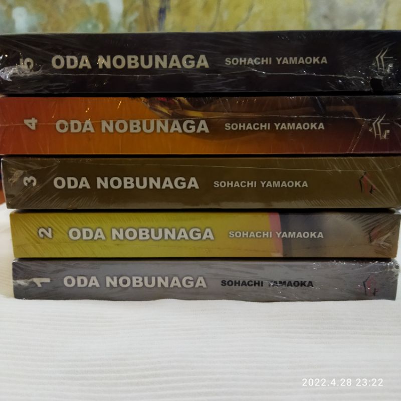 paket lengkap jilid 1-5 oda nobunaga original | eiji yoshikawa