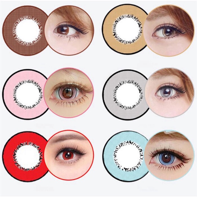 Softlens import / softlense cantik / softlens warna / lensa mata cantik / contact lens