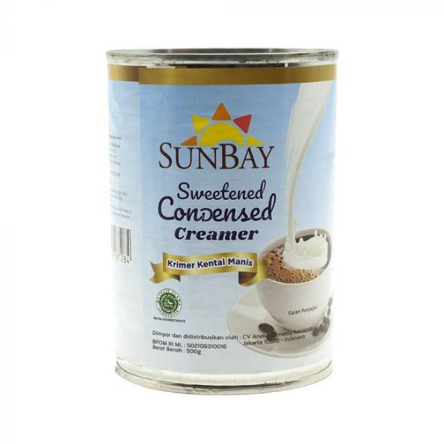 Susu Krimer Kental Manis Sunbay 500gr/ Sweetened Condesed Creamer 500gram