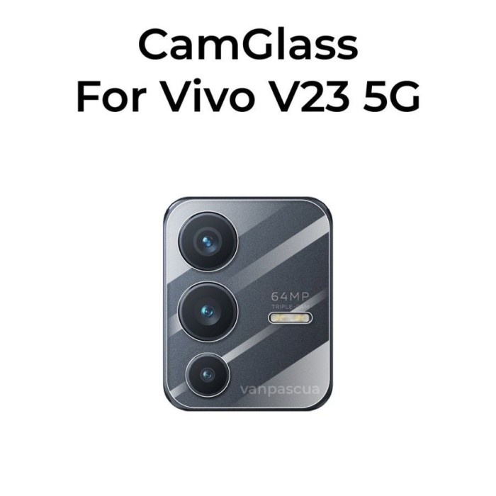 Premium FRAME CAMERA Clear Vivo V23 5G  Pelindung Kamera